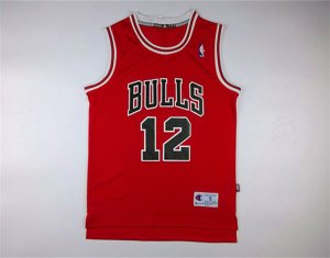 Maillot De Basket Chicago Bulls Michael Jordan 12 Engrener Rouge